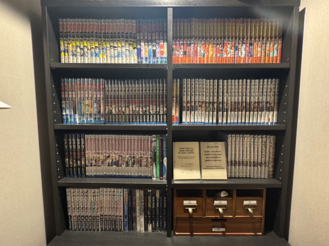 ギャラリーには漫画も